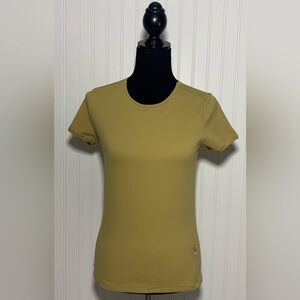 ON Run On Clouds Movement T Shirt Women’s Size Small Green Athletic Workout